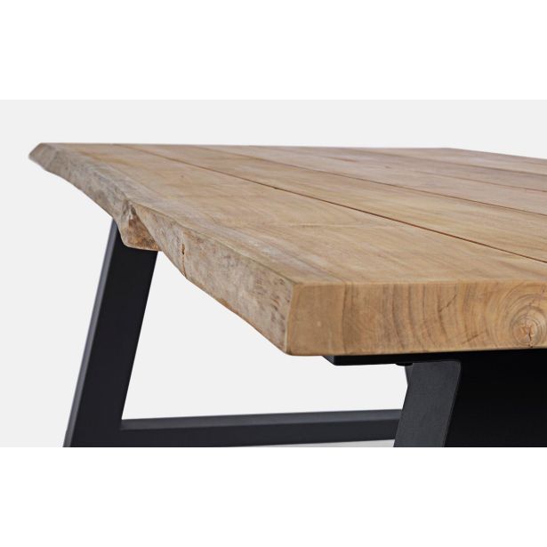 KOVINSKA MIZA BIZZOTTO ROLLAND, 240X100 CM