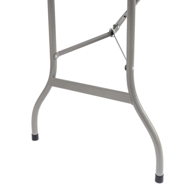 KOVINSKA MIZA MIRPOL VIVID 180X70 CM, BELA