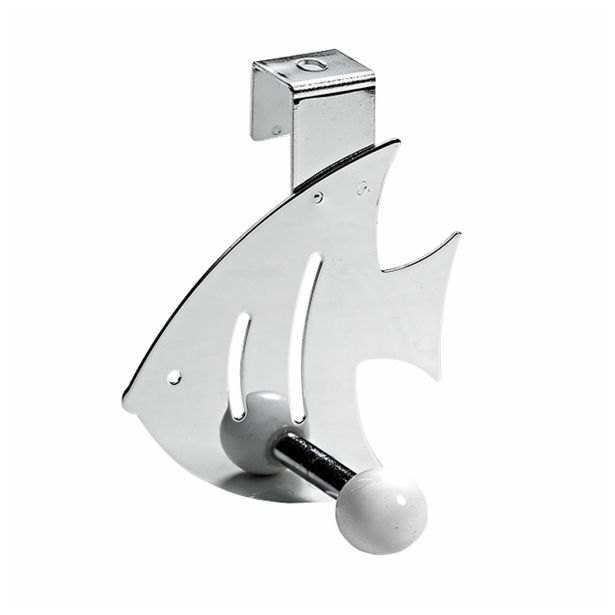 KOVINSKA OBEŠALNA KLJUKA HETTICH DIY ZA NA VRATA, ENA KLJUKA RIBA