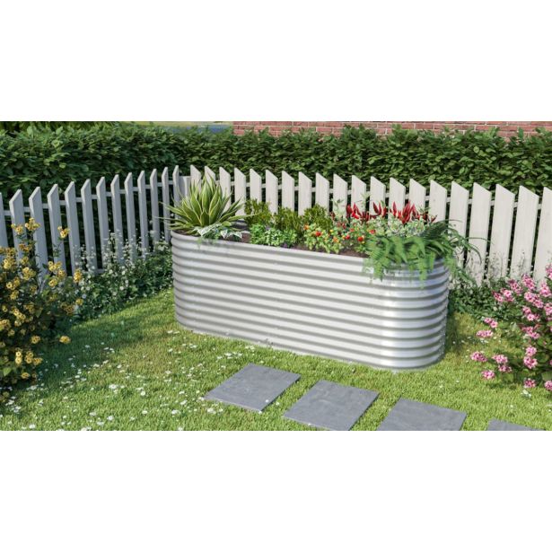 KOVINSKA VISOKA GREDA VITAVIA RAZŠIRITEV 858 NARAVNA 0.80M X 0.86M