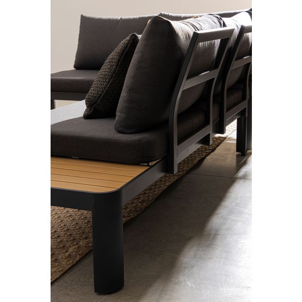 KOVINSKA VRTNA GARNITURA BIZZOTTO NARELLE CHAR YK13 KOTNA SOFA SET3 W-CU