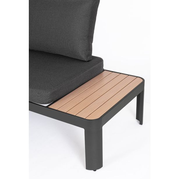 KOVINSKA VRTNA GARNITURA BIZZOTTO NARELLE CHAR YK13 KOTNA SOFA SET3 W-CU