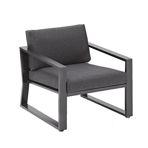 KOVINSKA VRTNA GARNITURA NATERIAL SET LYRA + MIZICA SIVA ALU