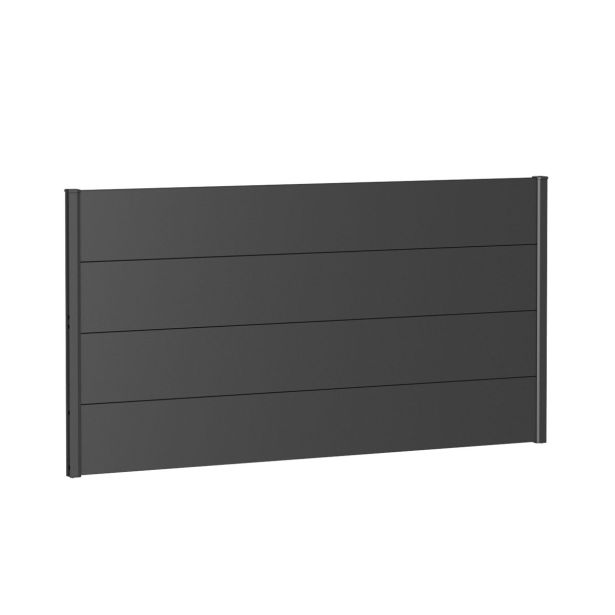 KOVINSKA VRTNA GREDA BIOHORT 4.4X180X91 CM PANELI BREZ AKRILNEGA STEKLA