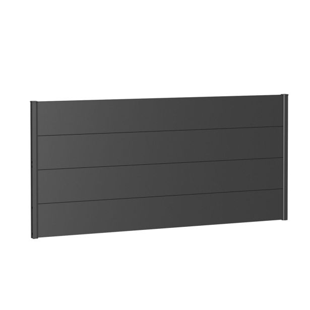 KOVINSKA VRTNA GREDA BIOHORT 4.4X194X91 CM PANELI BREZ AKRILNEGA STEKLA