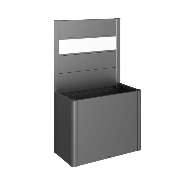 KOVINSKA VRTNA GREDA BIOHORT 4X102X91 CM PANELI Z AKRILNIM STEKLOM 1M