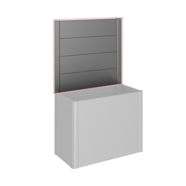 KOVINSKA VRTNA GREDA BIOHORT 4X102X91 CM ZASTIRNI PANO 1M