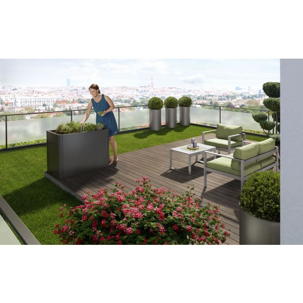KOVINSKA VRTNA GREDA BIOHORT 53X102X77 CM BELVEDERE MAXI 100