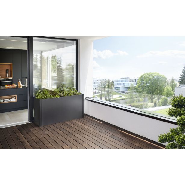 KOVINSKA VRTNA GREDA BIOHORT 53X152X77 CM BELVEDERE MAXI 150