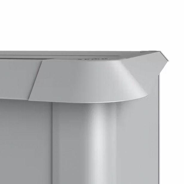 KOVINSKA VRTNA GREDA BIOHORT 61X110X4.2 CM ZAŠČITA PRED POLŽI 1X0.5