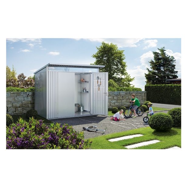 KOVINSKA VRTNA HIŠKA BIOHORT 260X220 CM AVANTGARDE L DVOJNA VRATA