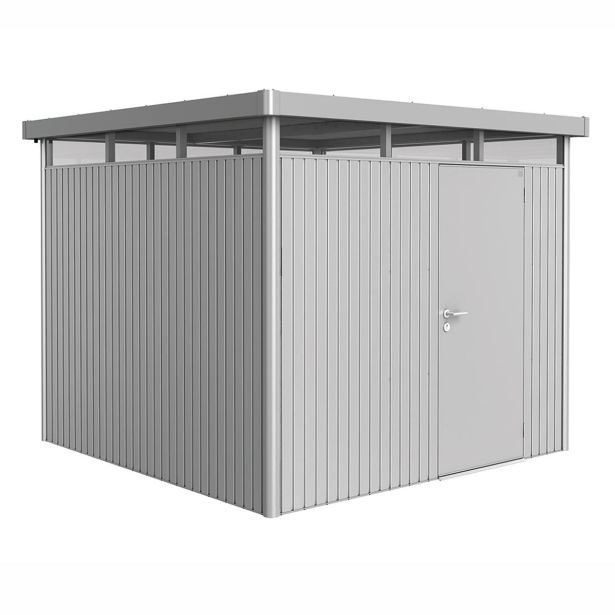 KOVINSKA VRTNA HIŠKA BIOHORT 275X275 CM HIGHLINE H4 ENOJNA VRATA