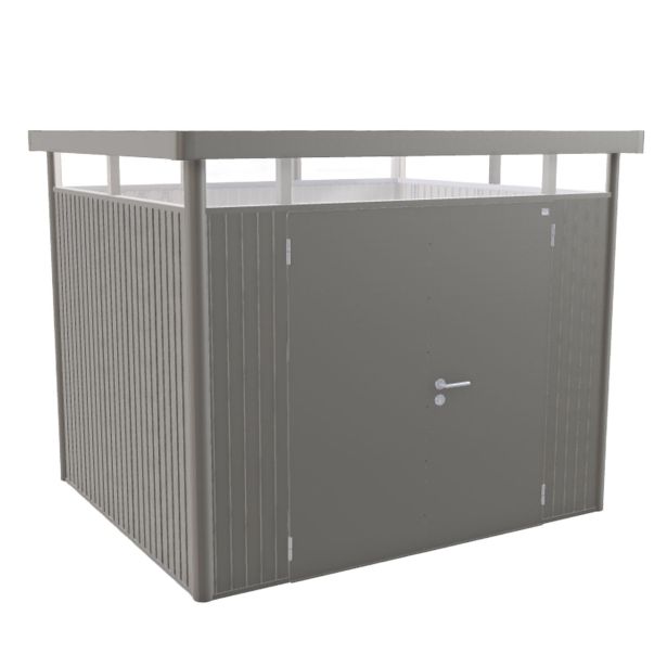 KOVINSKA VRTNA HIŠKA BIOHORT 275X315 CM HIGHLINE H5 DVOJNA VRATA