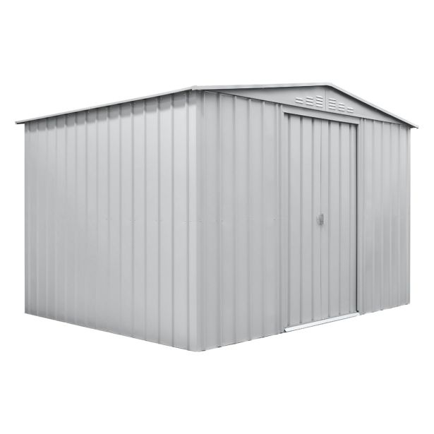 KOVINSKA VRTNA HIŠKA GLOBEL DREAM 108 SREBRNA Š296 X G238 X V203 CM