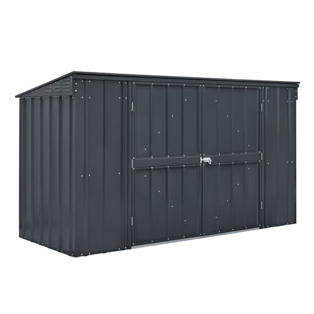 KOVINSKA VRTNA HIŠKA GLOBEL EASY ZA 3-4 SMETNJAKE Š233 X G96 X V131.6 CM