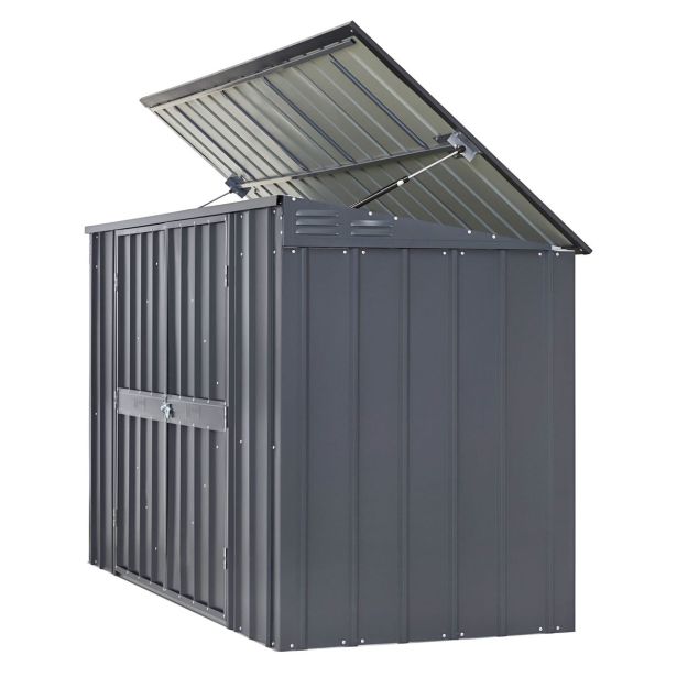 KOVINSKA VRTNA HIŠKA GLOBEL EASY ZA 3-4 SMETNJAKE Š233 X G96 X V131.6 CM