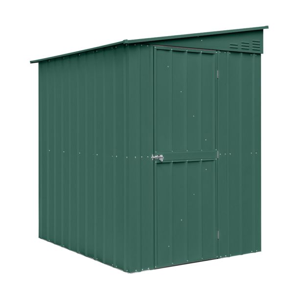 KOVINSKA VRTNA HIŠKA GLOBEL LEANTO 56 ZELENA Š145 X G172 X V204 CM