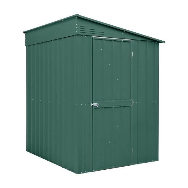 KOVINSKA VRTNA HIŠKA GLOBEL LEANTO 56 ZELENA Š145 X G172 X V204 CM