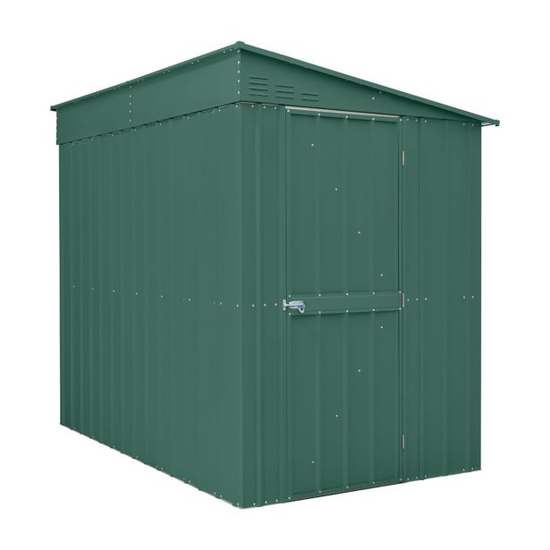 KOVINSKA VRTNA HIŠKA GLOBEL LEANTO 58 ZELENA Š145 X G234 X V204 CM