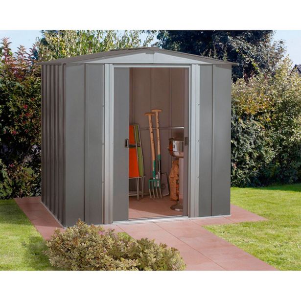 KOVINSKA VRTNA HIŠKA PERGART DÜSSELDORF EN65G GRAFIT Š194 X D151 X V172 CM