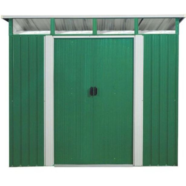 KOVINSKA VRTNA HIŠKA PERGART LÜBECK 86 ZELENA S181 X G224 X V203 CM