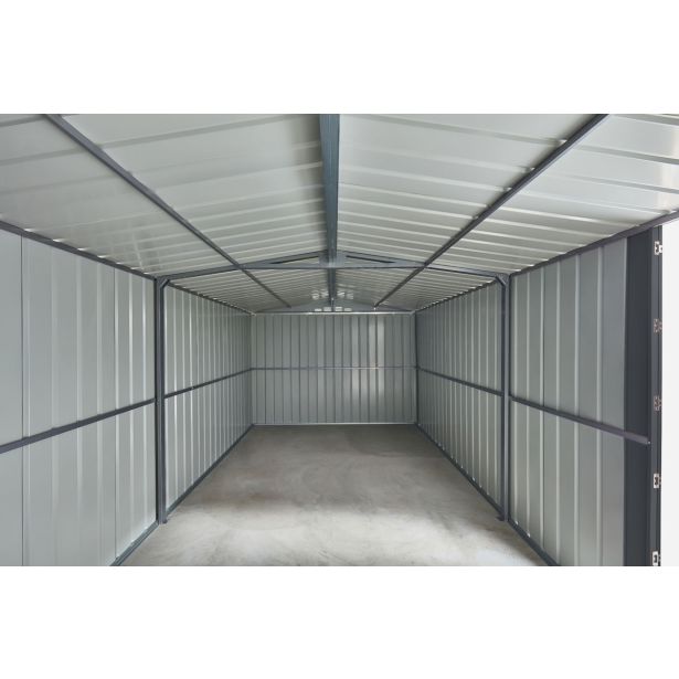 KOVINSKA VRTNA HIŠKA VITAVIA PARKER 1015, ANTRACIT