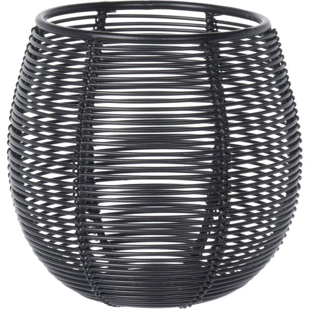 SVEČNIK EH KOVINSKI ČRN