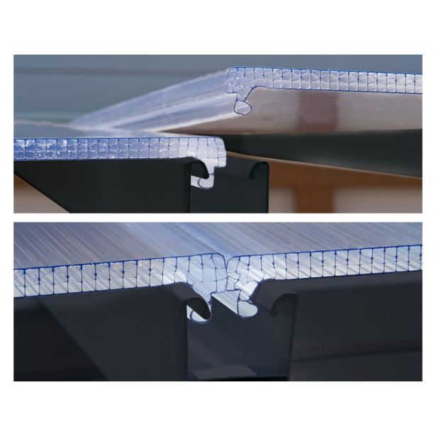NADSTREŠEK ZA TERASO PALRAM FERIA PATIO COVER 3X4.25 SIVA/TRANSPARENT