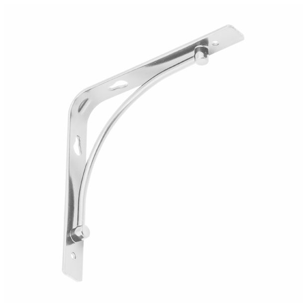 KOVINSKI NOSILEC POLICE DOMAX 150X150 MM, KROM BOW150