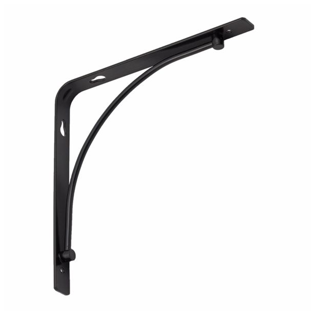 KOVINSKI NOSILEC POLICE DOMAX 200X200 MM, ČRN MAT BOW200