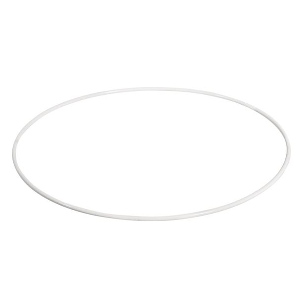 OBROČ KOVINSKI FI20 CM BEL