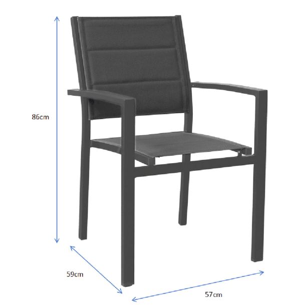 KOVINSKI STOL EL-PC020A