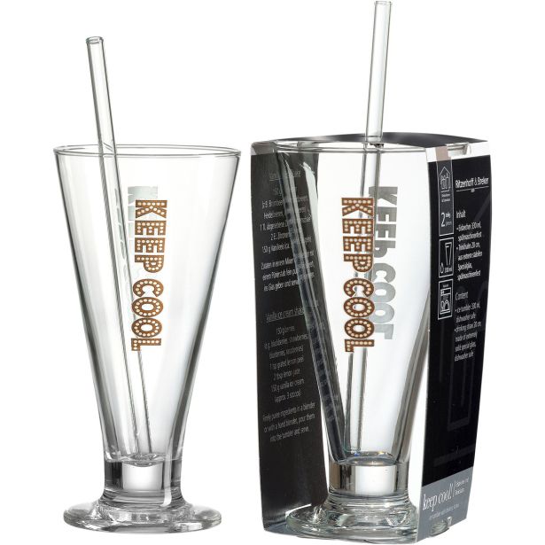 KOZAREC ZA DRUGE PIJAČE RITZENHOFF & BREKER 4 DELNI SET 380 ML ZA LEDENO KAVO