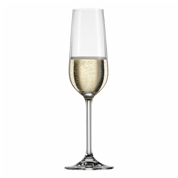 KOZAREC ZA PENINO BOHEMIA CRISTAL CLARA 190 ML 6/1