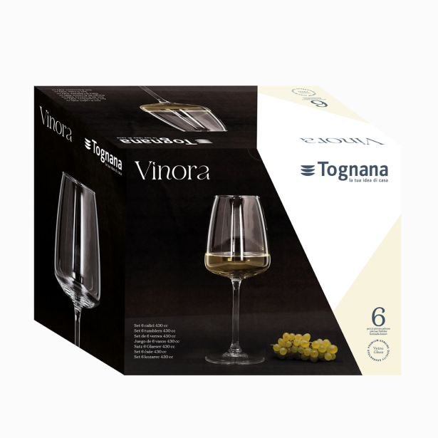 KOZAREC ZA VINO TOGNANA 430 ML VINORA 6/1
