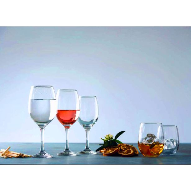 KOZAREC ZA VINO UNIGLASS 365 ML QUEEN CE ŽIG