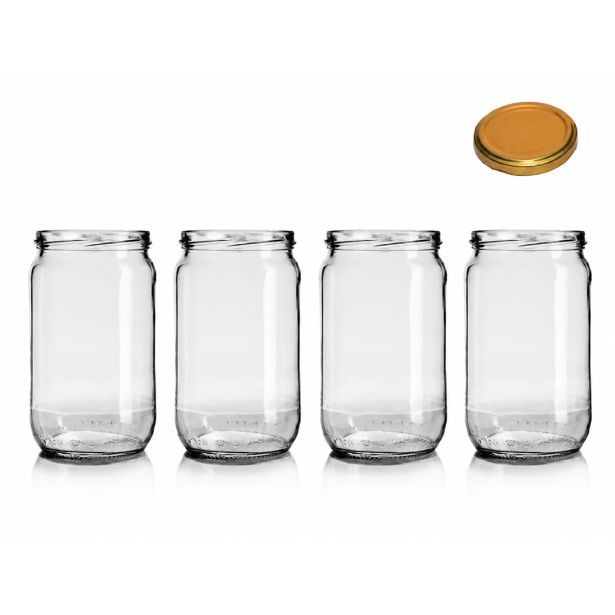 KOZAREC ZA VLAGANJE VETRO 720ML + DEKOR POKROV 4 KOS