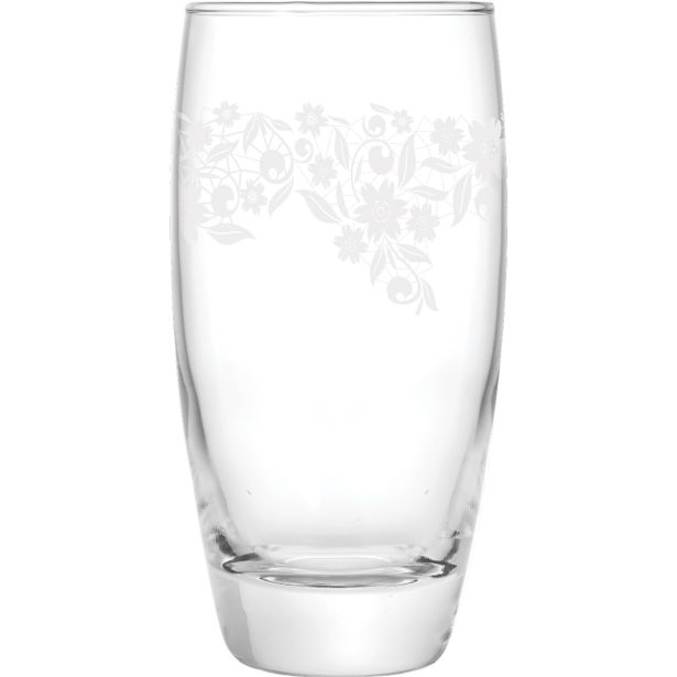 KOZAREC ZA VODO/SOK STEKLARNA HRASTNIK AMANTEA 35 CL WHITE LACE 3/1