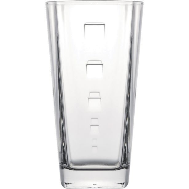 KOZAREC ZA VODO/SOK STEKLARNA HRASTNIK STEPHANIE SQUARE 28 CL 3/1