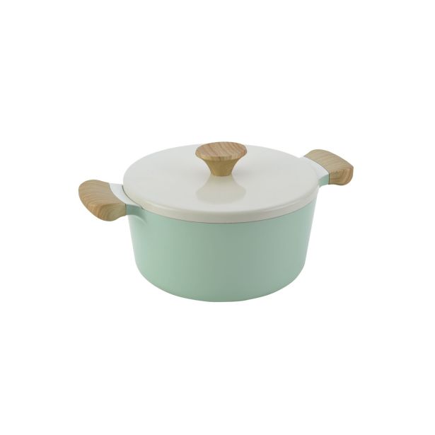 KOZICA ENAMELIE 20 CM 2.7 L SELENE VISOKA S POKROVOM