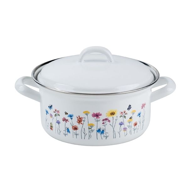 KOZICA RIESS 14 CM 0.75 L FLORA S POKROVOM