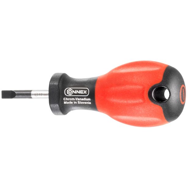 KRATKI PLOŠČATI IZVIJAČ CONMETALL 4.0 X 25 MM