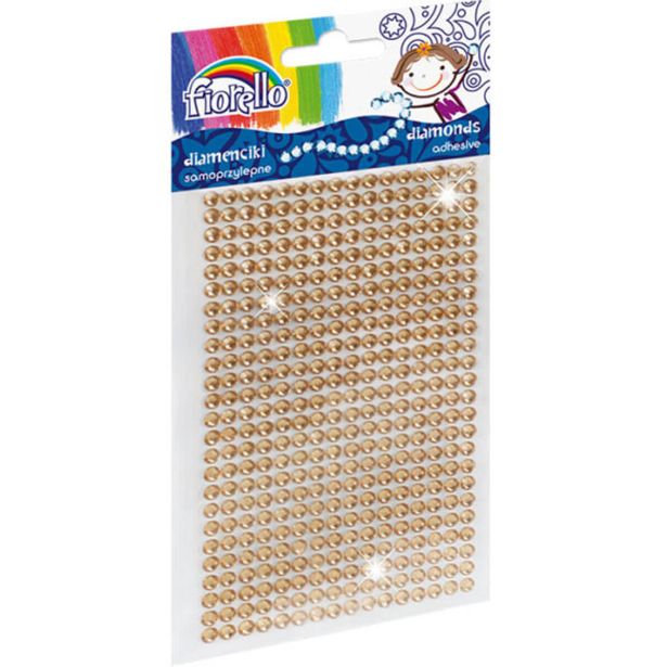KRISTALI, SAMOLEPILNI, SVETLO BAKRENI, 5 MM