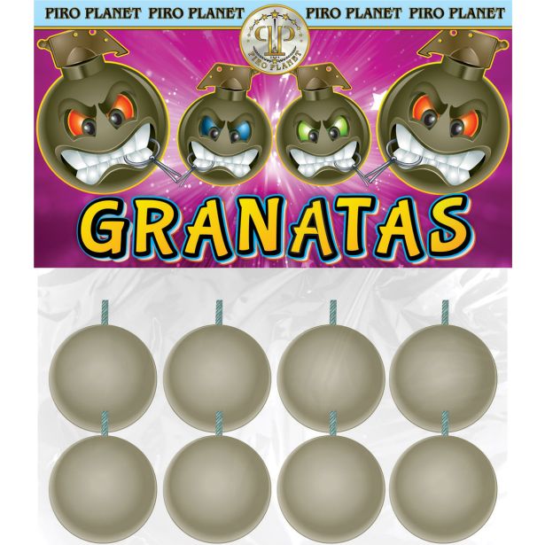KROGLICE IN BOMBICE PIRO PLANET GRANATAS 12G / KAT.F1