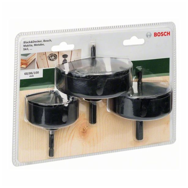 KOMPLET ZA KRONE ZA IZREZOVANJE LUKENJ ZA VGRADNE SVETILKE