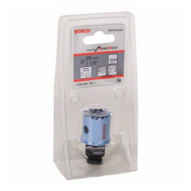 KRONA ZA KOVINO BOSCH 29 MM HSS BI-METAL HITRA SKLOPKA CLICK
