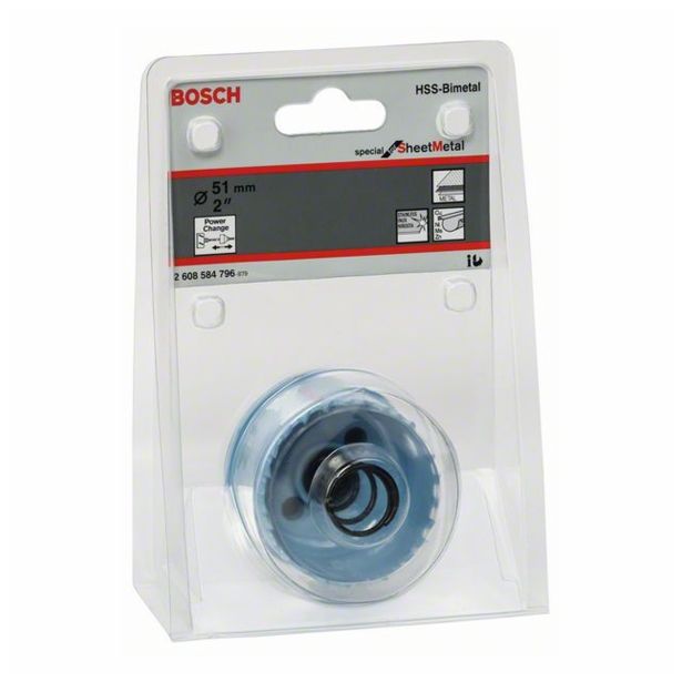 KRONA ZA KOVINO BOSCH 51 MM HSS BI-METAL HITRA SKLOPKA CLICK