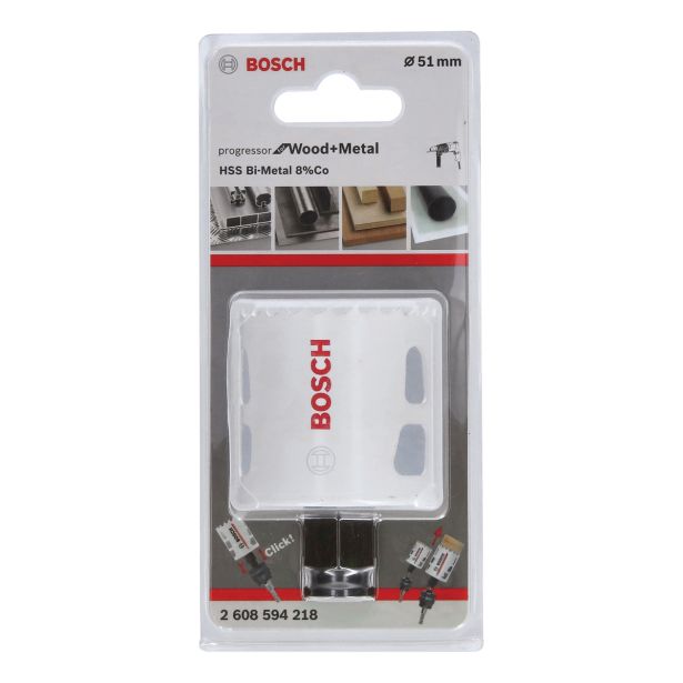 KRONA ZA KOVINO BOSCH 51 MM PROGRESSOR LES IN KOVINA