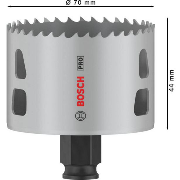 KRONA ZA KOVINO BOSCH PRO MULTI MAT. PC PLUS 70 MM
