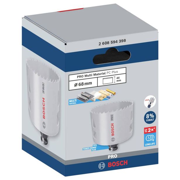 KRONA ZA KOVINO BOSCH PRO MULTI MATERIAL PCPLUS 68 MM